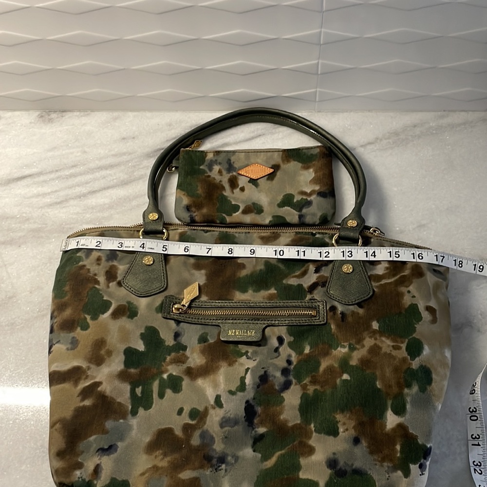 SOLD ON MERCARI
MZ Wallace Camo NWOT Tote Handbag Green - Picture 6 of 15